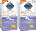Garden of Life Prenatal DHA Omega 3 Fish Oil Supplement - Minami Natural PrenatalLemon60 Softgels(Pack of 2)