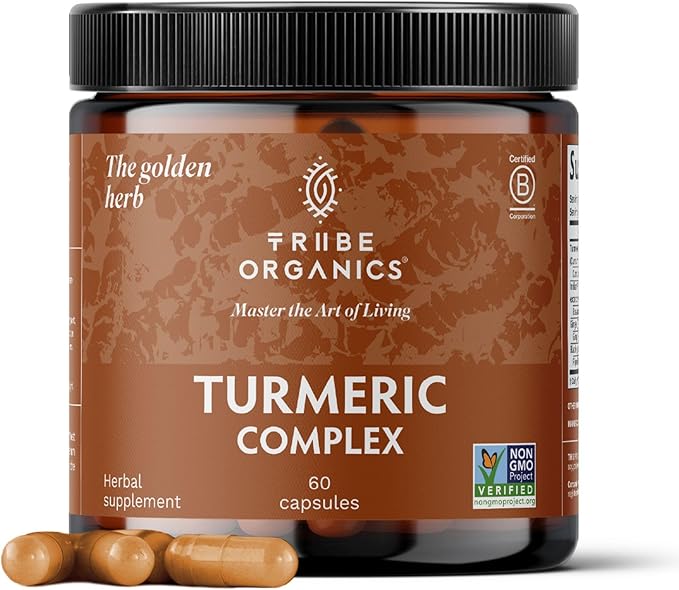 Turmeric Curcumin C3 Complex with BioPerine 1050mg - Natural Joint Support - 95% Curcuminoids &amp Black Pepper Extract for Ultra High Absorption &amp Potency - Non GMO - Gluten Free - 60 Vegan Caps