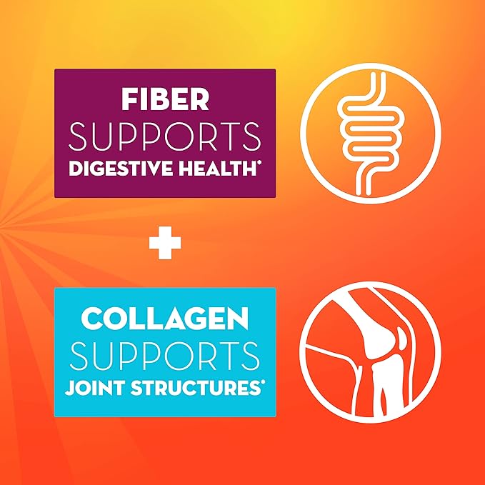 Metamucil Daily Fiber + CollagenPsyllium Husk PowderPlant Based Fiber SupplementSugar-Free with Stevia3-in-1-Fiber Supplement for Digestive HealthOrange Flavored90 Doses(Pack of 2)