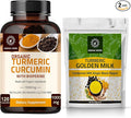 Turmeric Curcumin Capsules and Trumeric Golden Milk