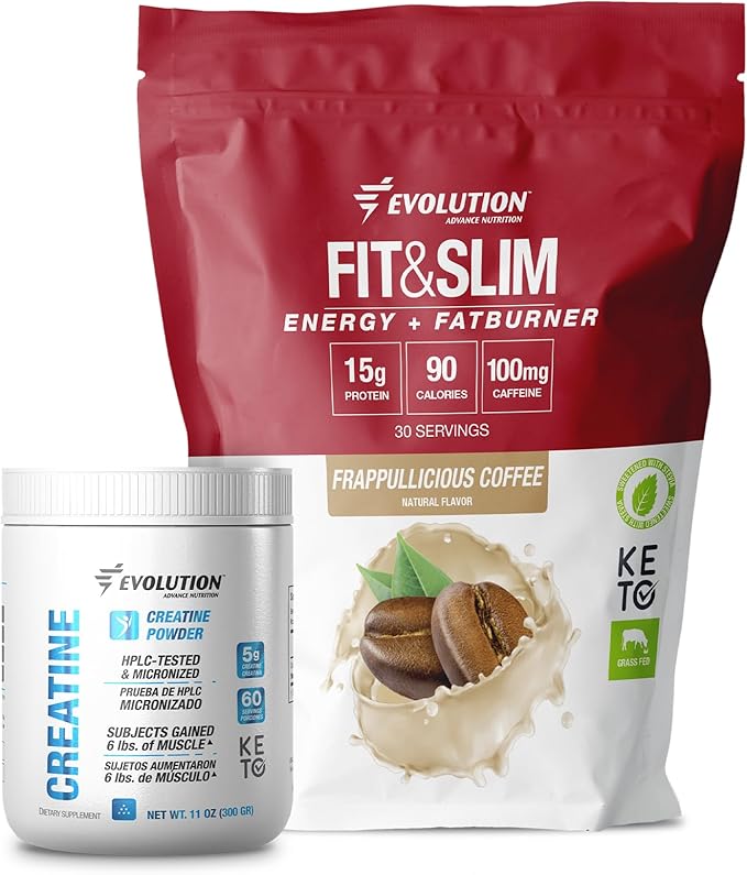 Evolution Advance Nutrition Fit &amp Slim Blend + Creatine Monohydrate Powder