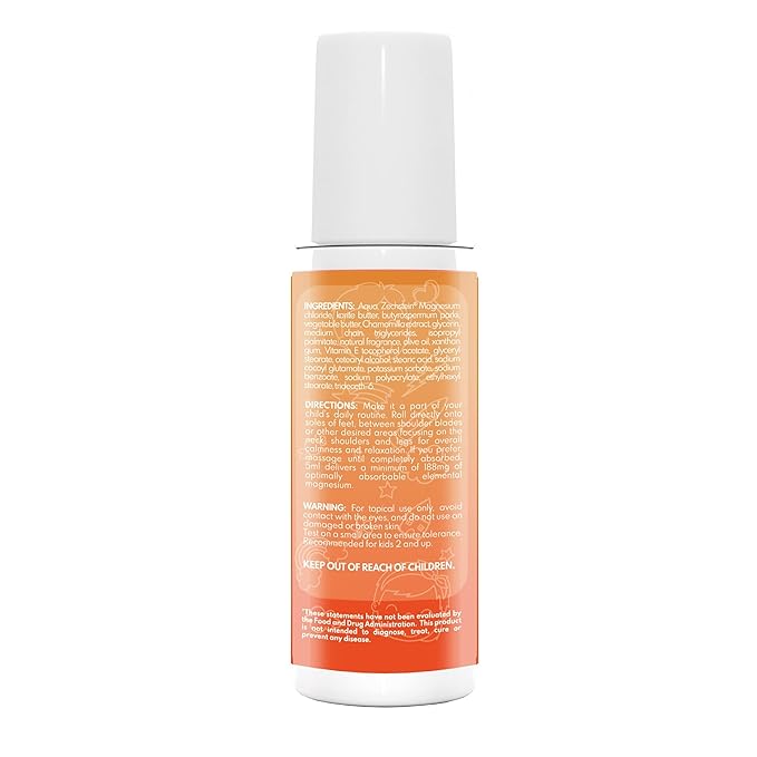 Child's Calm and Sleep Bundle: VAL Magnesium Roll-on &amp Cream