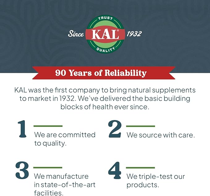 KAL Magnesium Complex 7 - Total Complex with Magnesium Glycinate Citrate Malate and More - Relaxation and Whole Body Support Supplements - Vegan 60-Day Guarantee - 30 Servings - 60 VegCaps