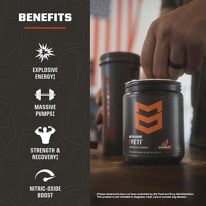 MTN OPS Creatine + Yeti Tiger's Blood Bundle