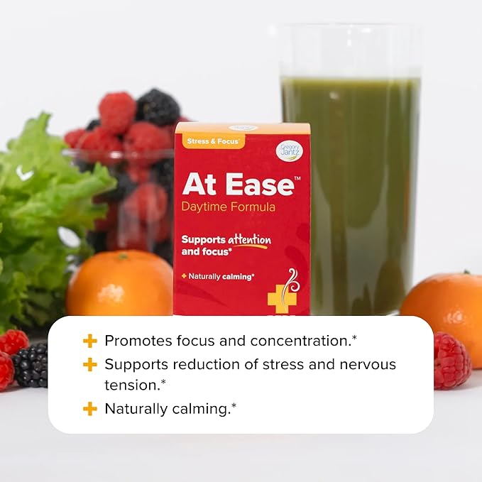 Redd Remedies At Ease Supports Relaxation and Stress Resistance 80 Vegan Capsules