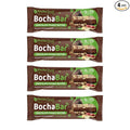 BochaSweet Keto Protein Bar Chocolate Peanut Butter BochaBar 21g Grass Fed Collagen Low Carb Keto-Friendly Gluten Free 4 Count