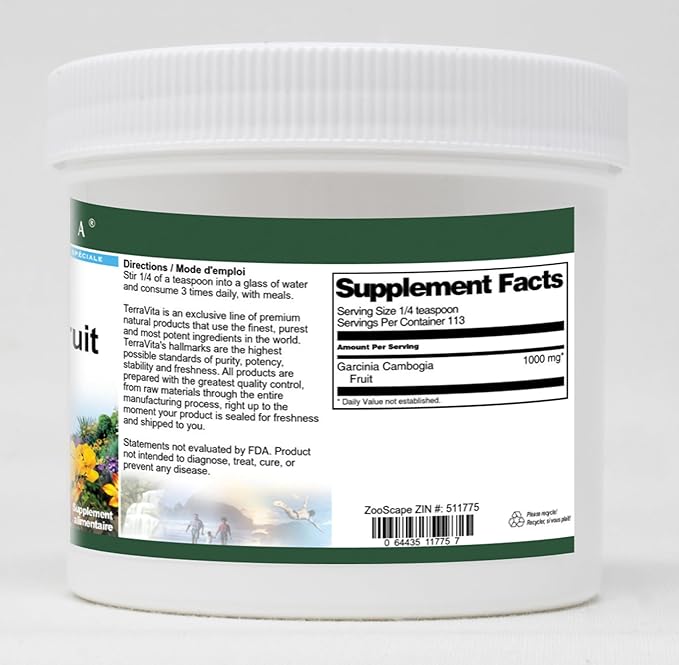 Garcinia Cambogia Fruit Powder (4 oz ZIN: 511775) - 3 Pack