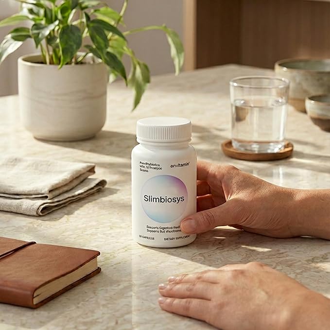 Slimbiosys Ultra Probiotic Capsule - Pre &amp Probiotics for Women &amp Men - Support Your Microbiome (2 Pack Slimbiosys)