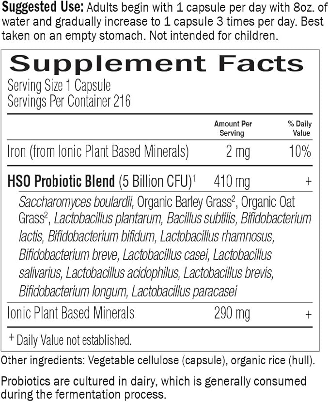 Garden of Life Probiotics for Digestive Health and Gut Health BalancePrimal Defense Ultra Ultimate Formula15 Billion CFU and 13 Strains Plus HSOsVegetarian-and Gluten Free216 Capsules(Pack of 2)