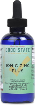 Good State | Liquid Ionic Zinc Plus - Ultra Concentrate (10 Drops Equal 15 mg - 200 Servings per Bottle)