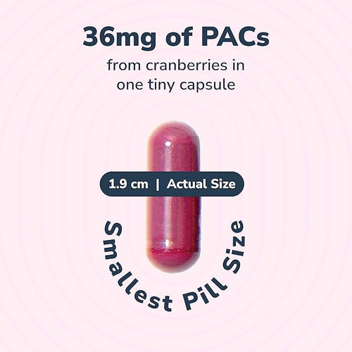 20% Bundle Utiva Cranberry PACs 30 Vegi Capsules Cranberry Supplement for Urinary Tract Health for Women and Men + Utiva D-Mannose 500mg 120 Capsules Naturally Flush The Bladder and Urinary Tract