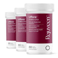 Uflora Vaginal Probiotics | Supports Vaginal Health Moisture &amp Yeast | Enhances Intimate Wellness | Clinically Proven Dosages | Probiotics Cranberry Ashwagandha | 60 Ct (3 Pack)