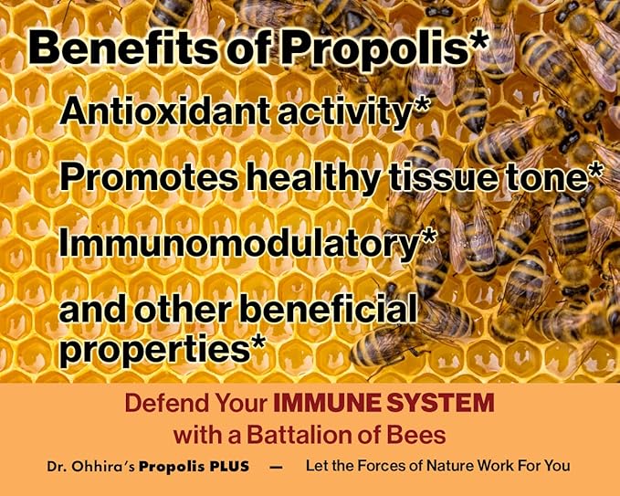 Dr. Ohhira's Propolis Plus 30 Capsules with Brazilian Green Propolis