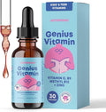 JoySpring Kids B Complex | Vitamin B Complex Liquid Drops with Elderberry Zinc &amp Vitamin C | Support for Overall Wellness (1 fl oz) 30 Servings