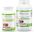 BariSlim Bariatric Calcium Citrate &amp Advanced Chewable Bariatric Multivitamin with Iron - Bariatric Vitamin and Supplement for Post Bariatric Surgery Including Gastric Bypass and Gastric Sleeve