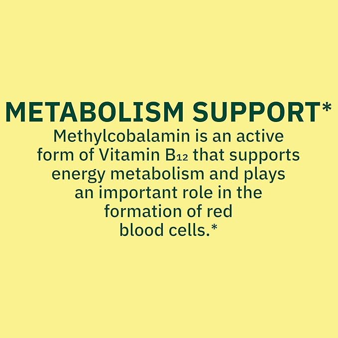 Spring Valley Vitamin B12 500mcg (as Methylcobalamin) - Raspberry Flavor - 100 Vegetarian Gummies - Energy &amp Metabolism Support with SUREFECT Organizer.