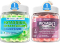 Womens Multivitamin Potassium Citrate Gummies 2 Pack