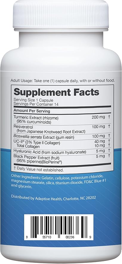 Instaflex Advanced Joint Support - Doctor Formulated Joint Relief Supplement Featuring Collagen &amp 5 Other Joint Discomfort Fighting Ingredients - 14 Count