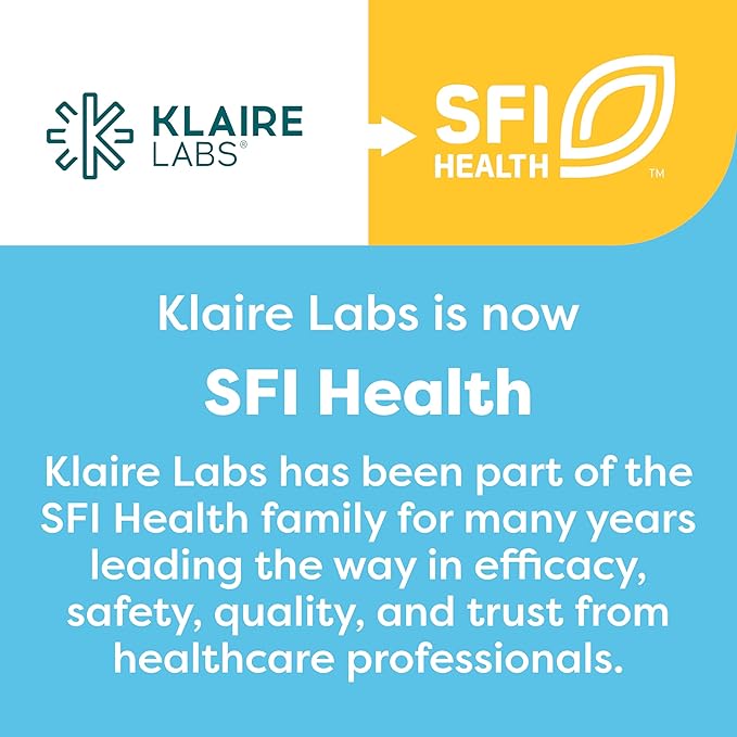 Klaire Labs SFI Health Active B Trio - Methylated Vitamin B Complex with B6 B12 &amp Folate - Bioactive Vitamins for Enhanced Absorption - Promote Healthy Energy &amp Cognition (60 Capsules)