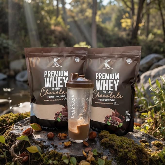 KARDAGAR Premium Whey Protein | Chocolate | Whey Protein Isolate | 33 Servings | 2.2 LBS