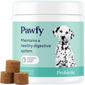 Pawfy Probiotics for Dogs | Supports Digestive Health Diarrhea for Small Large Dogs | Improves Gut Health | Anti Yeast Supplements | Skin Health Seasonal Allergies Support - 30 Chews (Chicken)
