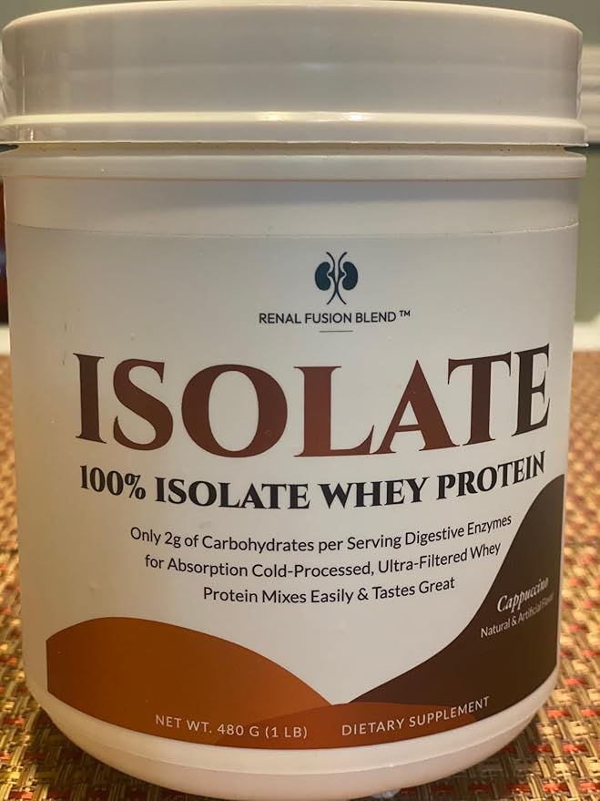 100% Whey Isolate Protein Cappuccino