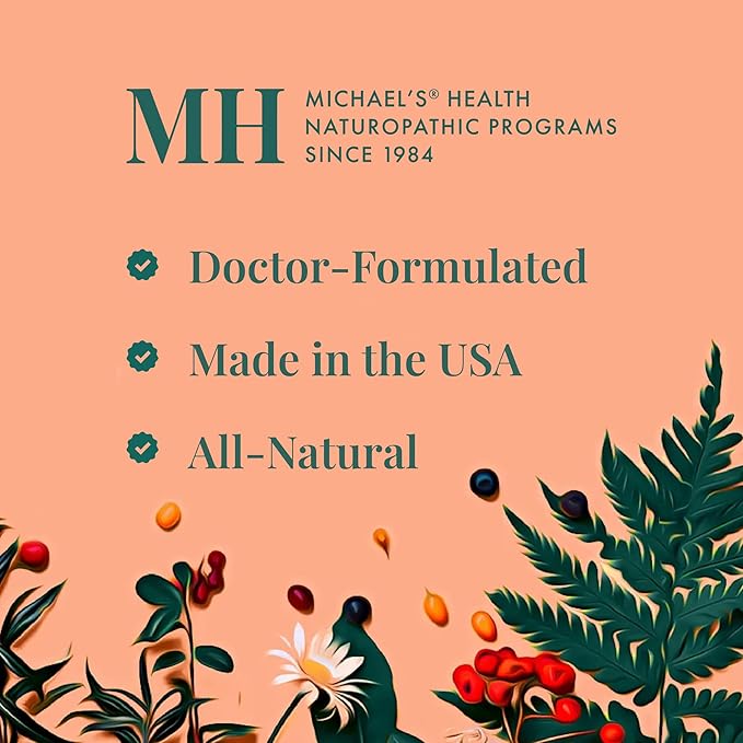 Michael's Health Naturopathic Programs Teen Girls Multivitamin - 90 Vegetarian Tablets - With B Complex Vitamins &amp Female Herbal Blend - Kosher - 45 Servings