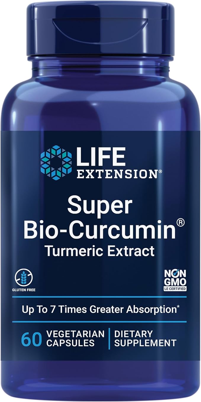 Life Extension Curcumin Turmeric &amp Ultra Prostate Formula with Saw Palmetto 60 Capsules &amp 60 Softgels Bundle