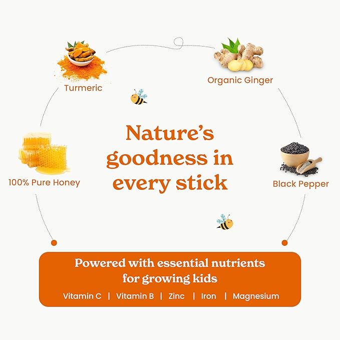 Better Alt Immuno Shield Curcumin Honey Sticks