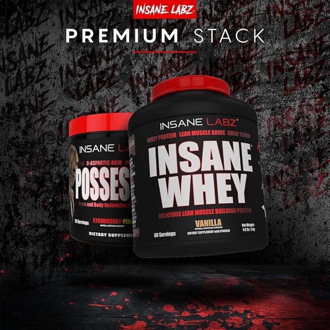 Insane Labz Insane Whey100% Muscle Building Whey Protein Post Workout BCAA Amino Profile Mass Gainer Meal Replacement 5lbs 60 Srvgs (Packaging May Vary) (Chocolate Peanut Butter)
