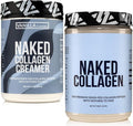 NAKED Collagen Coffee Creamer Vanilla 40 Servings + Collagen Peptides Protein Powder Unflavored 60 Servings Bundle: Non-GMO Keto Gluten-Free Paleo-Friendly Soy-Free.