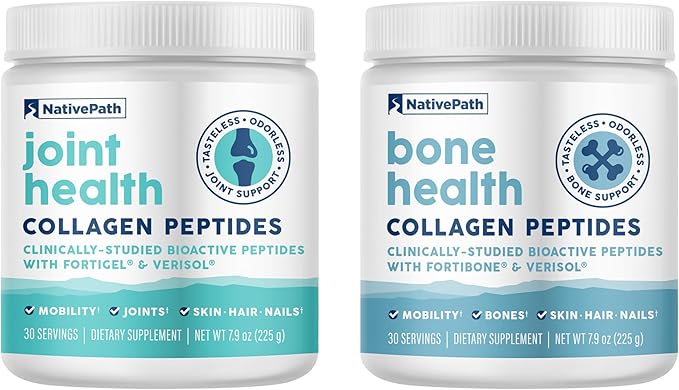 NativePath Joint Health and Bone Health Collagen Bundle