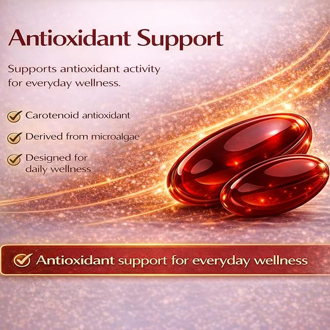 12mg Softgels – Antioxidant Support for Skin &amp Eye Wellness – 120 Softgels 4 Month Supply (1)