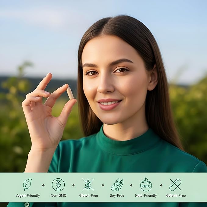 26-Strain Pre + Probiotic Capsules 52 Billion CFU FOSSENCE® Prebiotic Fiber Blend