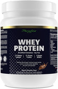 Paradise Herbs 100% Whey Protein Powder Chocolate 21g Protein 5.5 BCAA's 2.2g L-Leucine 210mg Aminogen 30 Servings