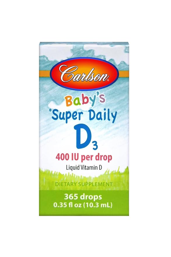 Carlson Labs Super Daily D3 Baby 400 IU - 0.35 oz.