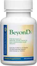 Dr. Whitaker's BeyonD3 - Vitamin D3 Supplement 5000 IU Plus Boron Vitamin K2 Magnesium &amp Zinc - Supports Immune Health Calcium Metabolism &amp Bone Mineralization (30 Capsules)