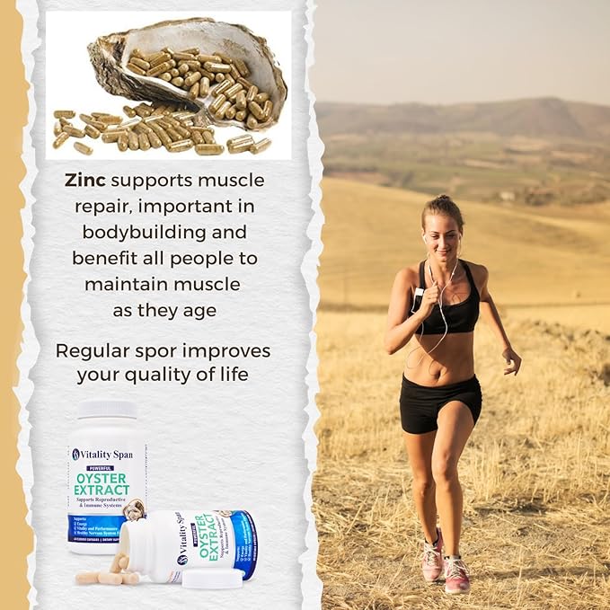 Collagen + Zinc Oyster Extract - Hair Growth Vitamins Gummies + Energy Boost