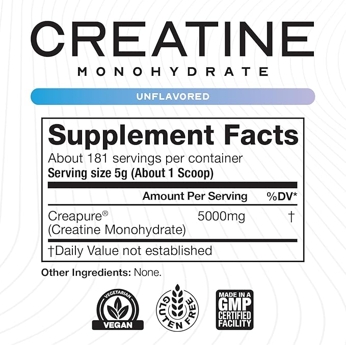 Muscle Feast Creatine + Isolate Bundle: 1 Creatine Powder (Unflavored 2lb) + 1 Whey Protein Isolate (Unflavored 2lb) | Premium Supplements Vegetarian Gluten Free