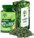 Generic Vitamin K2 as MK7 55mcg per Tablet - 250 Tablets - Plant Based Vegan Vitamin K Capsules/Tablets Supplement