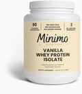 Whey Isolate Protein Powder Vanilla Only 3 Ingredients Whey Protein Isolate No Seed Oils No Added Sugar No Sucralose 1.51 lbs