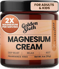Magnesium Cream - Unscented Topical Lotion - Highly Concentrated with 2 Types of Magnesium Made in USA All-Natural