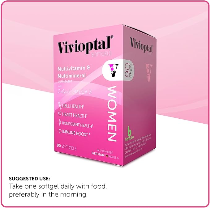 Vivioptal Women Multivitamin &amp Multimineral Supplement 90 Capsules