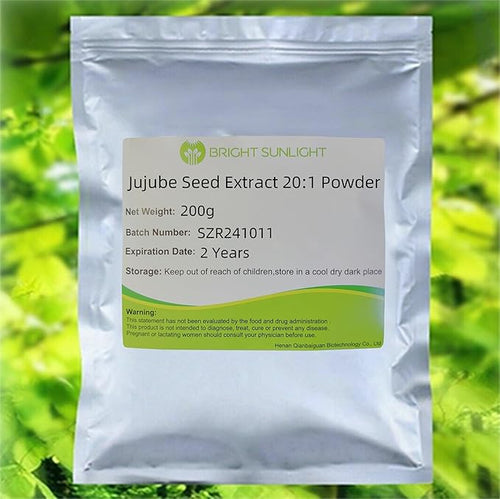 7 Oz/200g Jujube Seed Extract 20:1 Powder Jujube Seed (ziziphus)