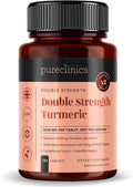 Double Strength Turmeric - Massive 1000mg x 180 Tablets - 200% More Turmeric and Natural Levels of the Potent Curcumin per Tablet - with 5mg Black Pepper Extract for 300% Increased Absorption
