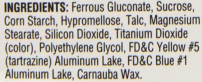 Fergon Iron Supplement Tablets 100 Count (Pack of 3)