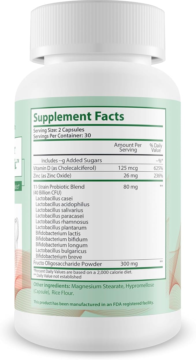 Dental Sugar Hack Probiotic - Our Best Oral Health Probiotics - Pro Dental Probiotics for Teeth Mouth Gums &amp Bad Breath - Gut &amp Oral Health Biotics for Teeth and Bad Breath Probiotic Dental