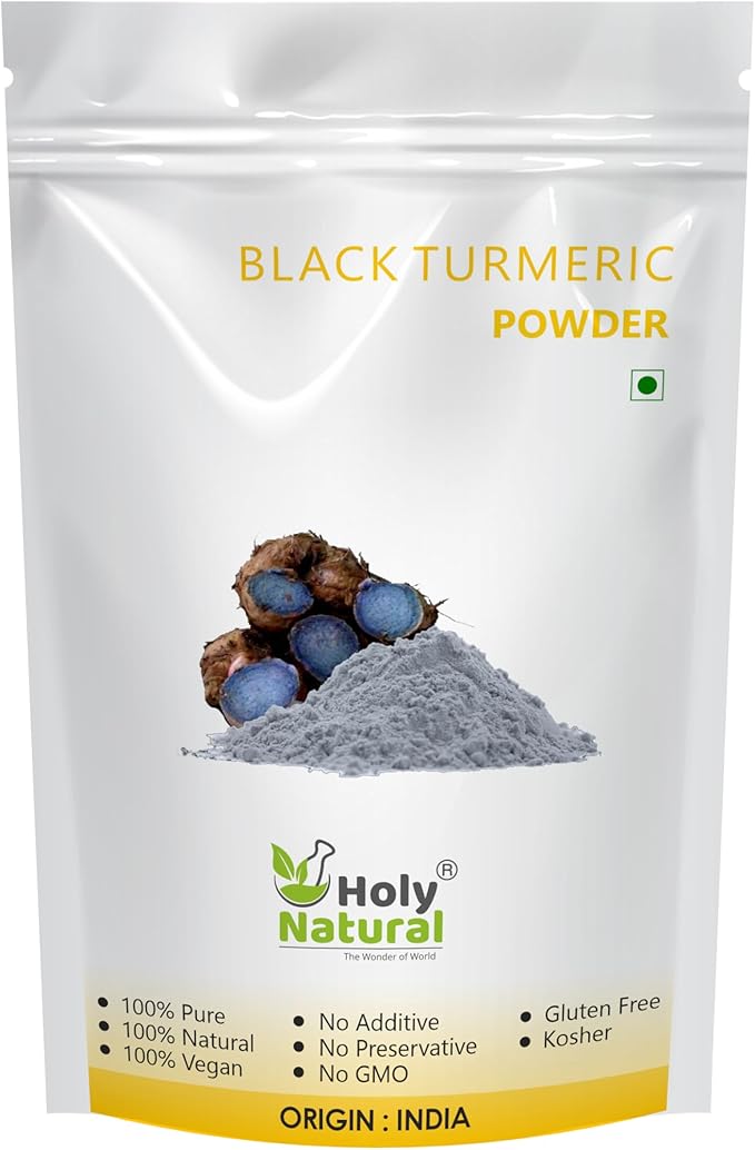 Holy Natural - The Wonder Of World Holy Natural Black Turmeric Powder - 100 Gm