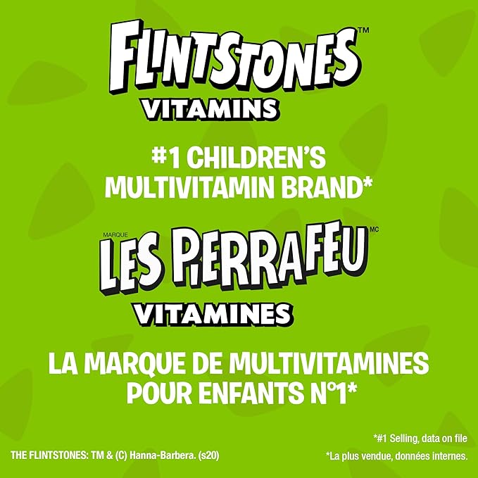 Flintstones Plus Iron Multivitamins 60 Chewable Tablets