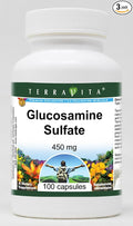 Glucosamine Sulfate - 450 mg (100 Capsules ZIN: 511795) - 3 Pack